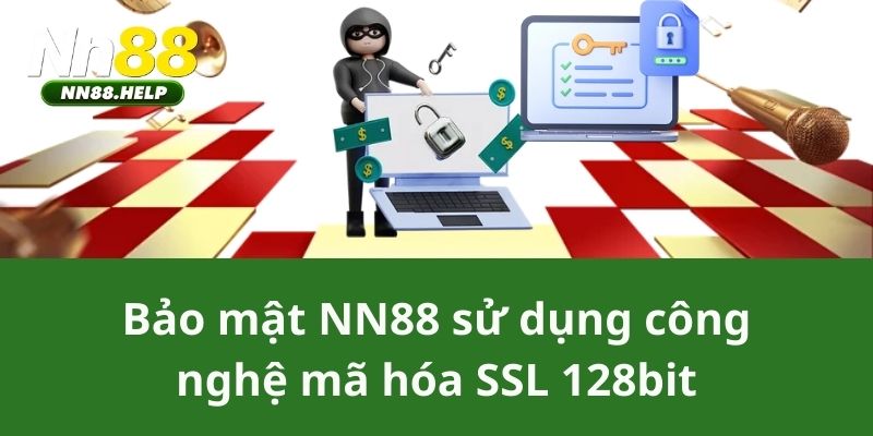 Bảo mật NN88 sử dụng công nghệ mã hóa SSL 128bit