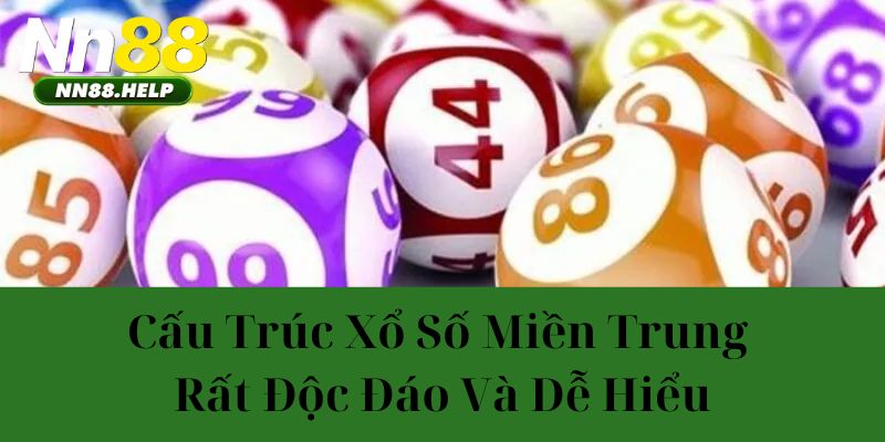 Cấu trúc xổ số miền trung rất độc đáo và dễ hiểu